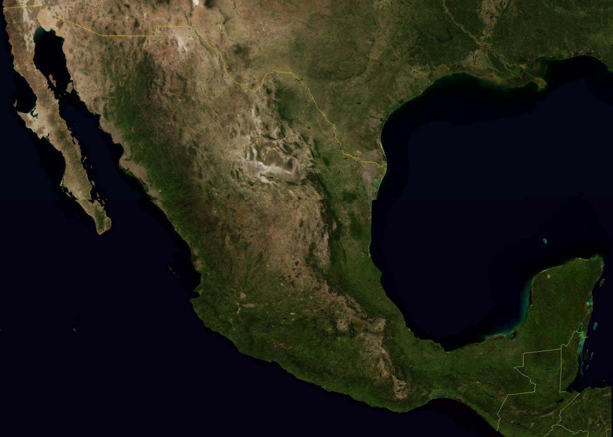 Mappa del cielo del Messico